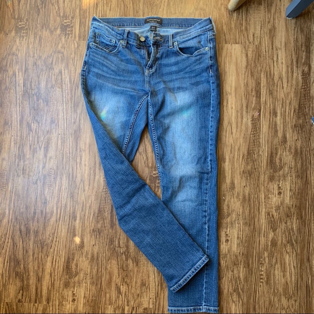 Banana Republic “girlfriend” jeans